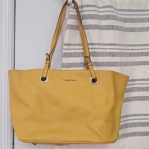 SOLDCalvin Klein Yellow Purse